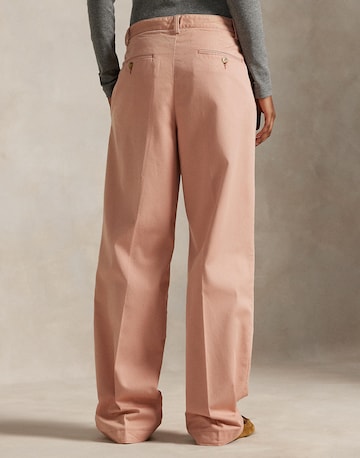 Polo Ralph Lauren Loose fit Pleat-Front Pants in Pink