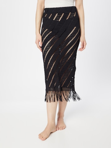 Gonna 'Marrakesh' di Seafolly in nero: frontale