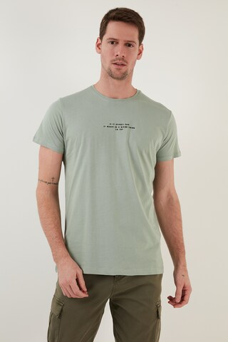 T-Shirt Buratti en vert : devant