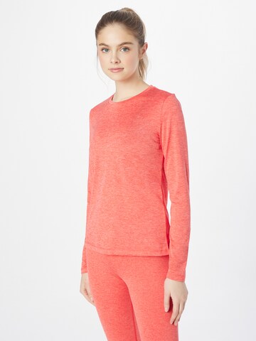 T-shirt fonctionnel 'PIVY' ONLY PLAY en orange : devant