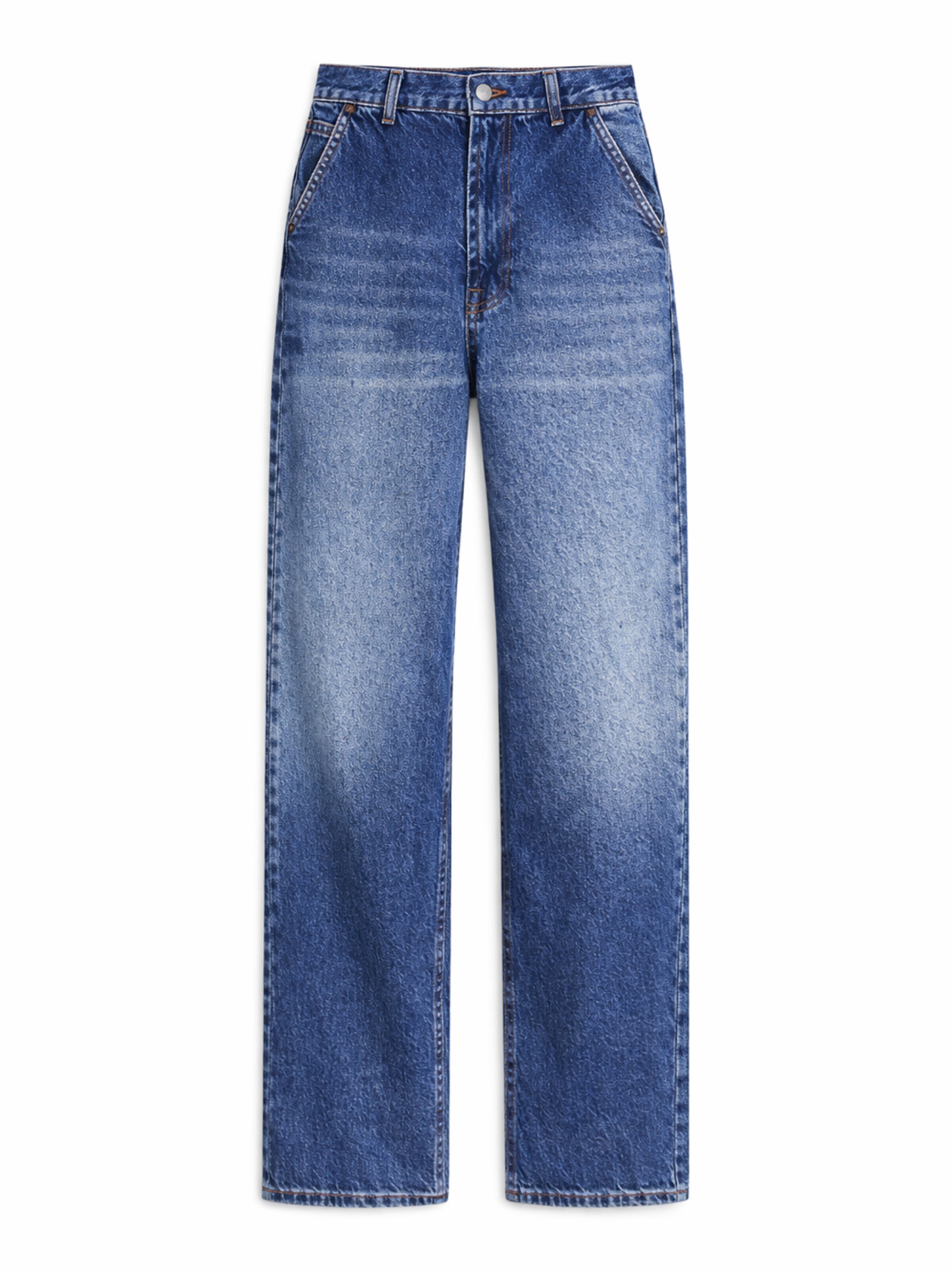 IT'S BASIC Jean 'NORA Skater Mid Rise Jeans' en 34/Tall en bleu roi, Vue avec produit