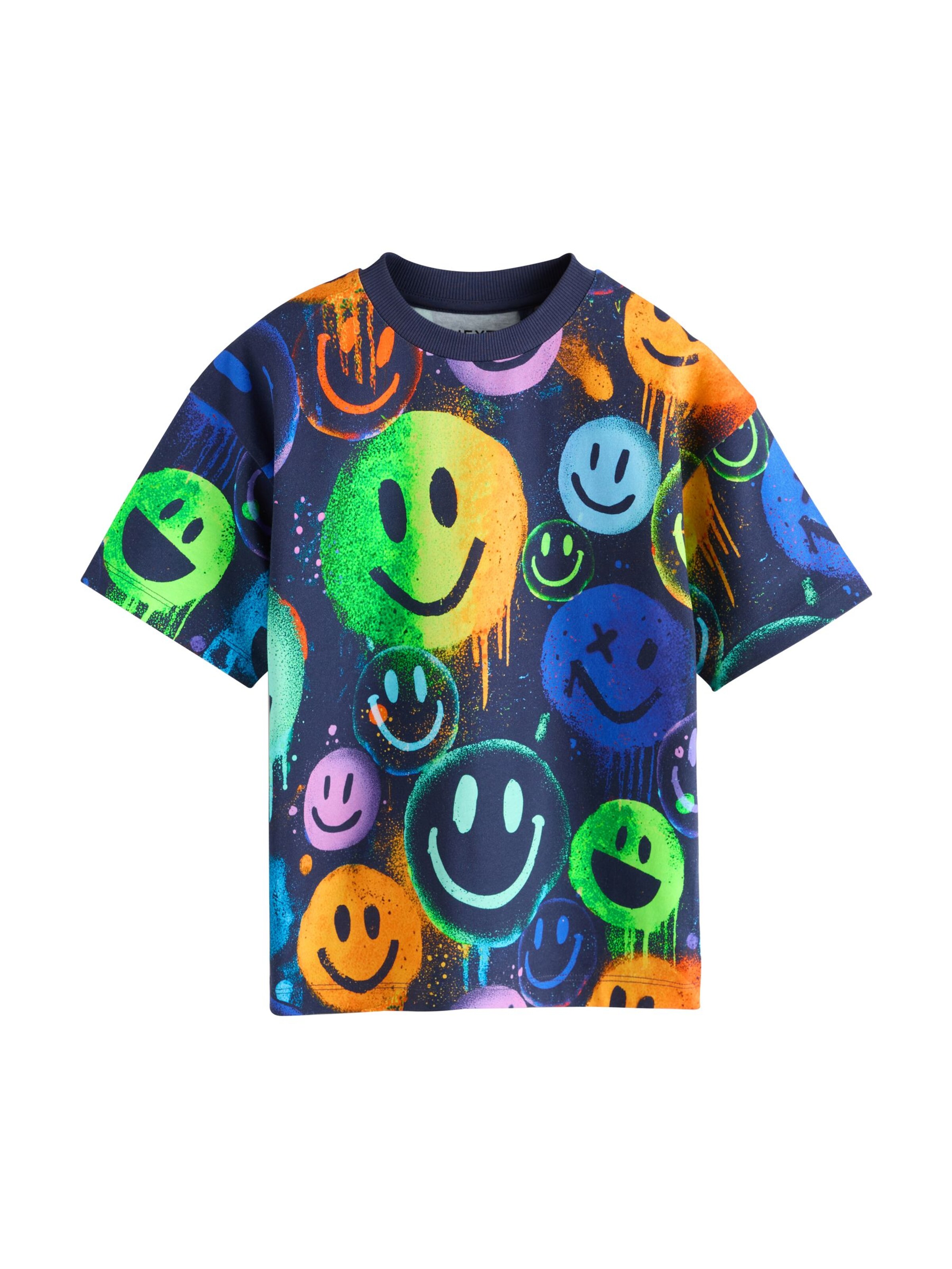 Next T-Shirt in Mischfarben: Vorderseite