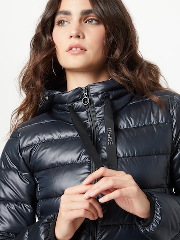 ESPRIT Zimní bunda – černá