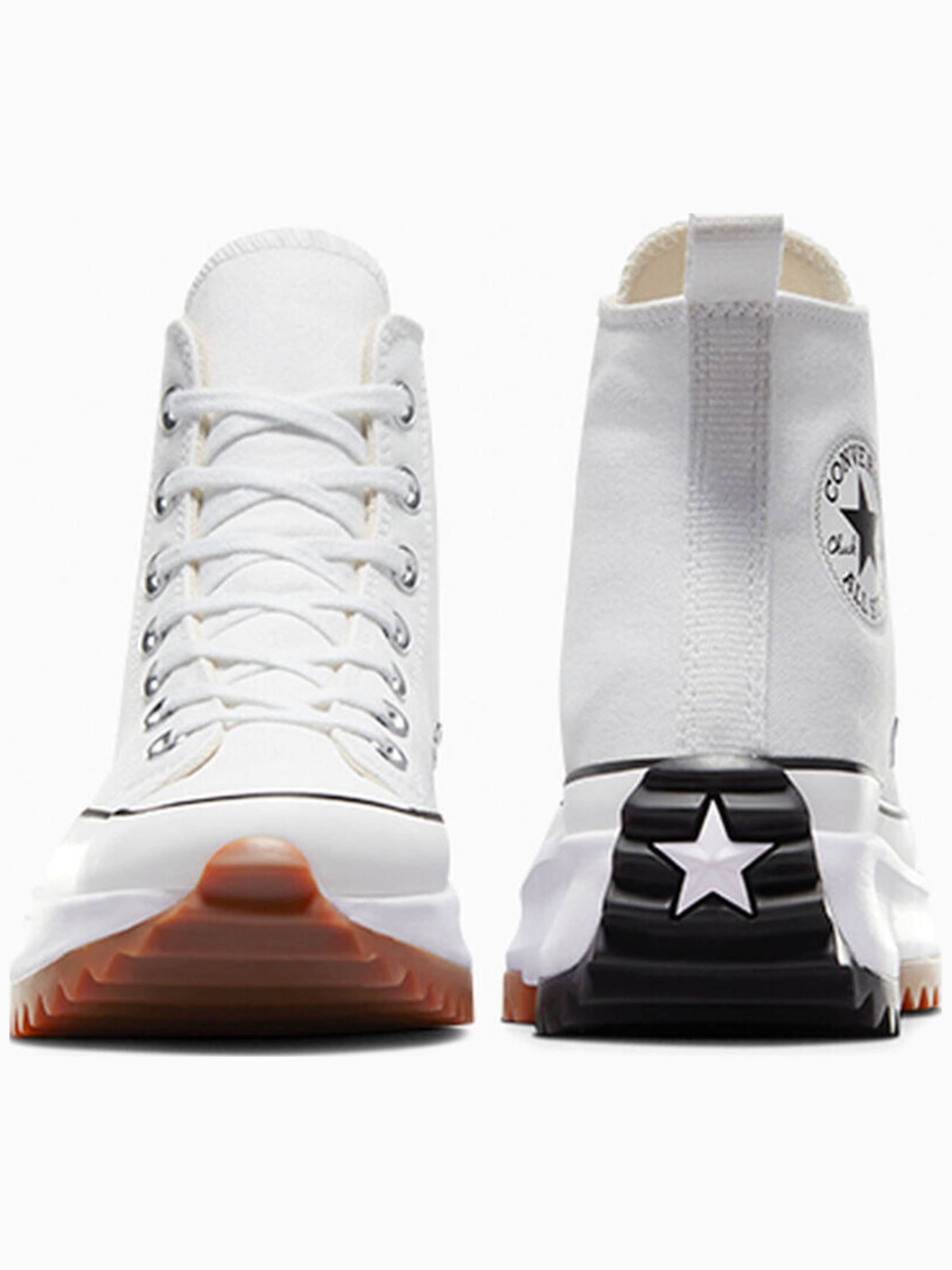 Sneaker alta 'Run Star Hike' di CONVERSE in bianco
