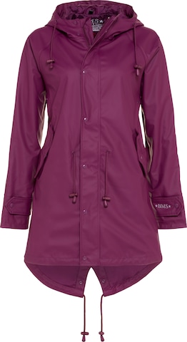 BMS Raincoat 'HafenCity' in Purple: front