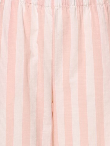 Marie Lund Pyjamahose in Pink