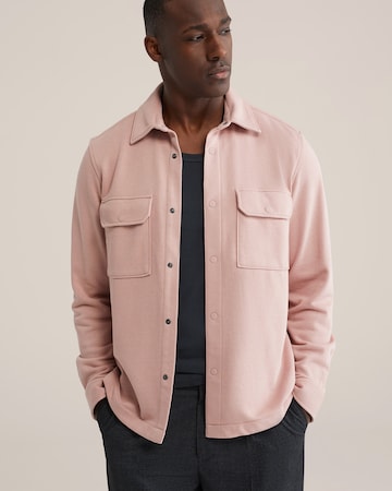 WE Fashion Övergångsjacka i rosa: framsida