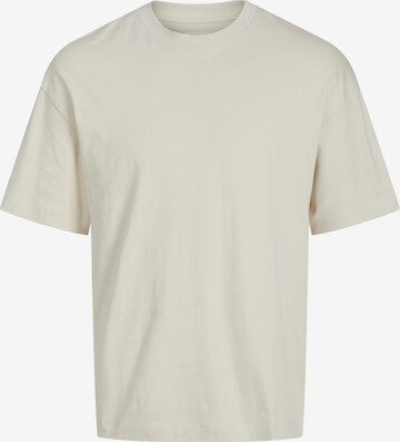 JACK & JONES T-Shirt 'Urban Edge' in Beige: predná strana