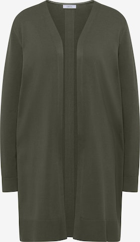 CECIL Knit Cardigan in Green: front