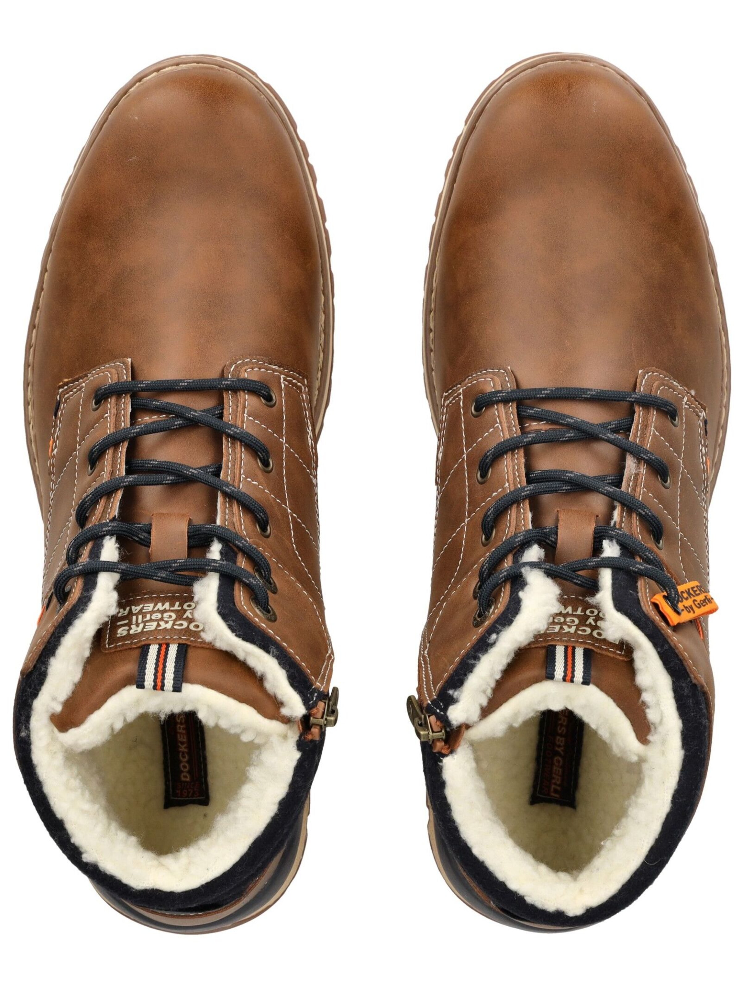 Boots stringati di Dockers by Gerli in marrone