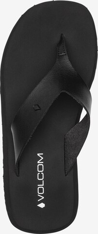 Volcom T-Bar Sandals in Black