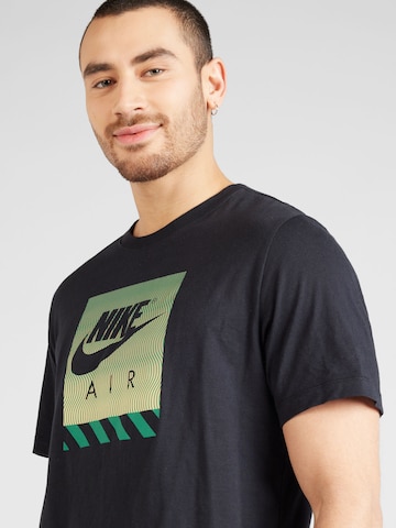 Nike Sportswear T-Shirt 'CONNECT' in Schwarz