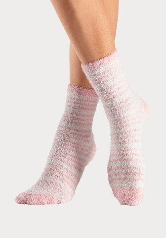 LASCANA Socks in Beige: front