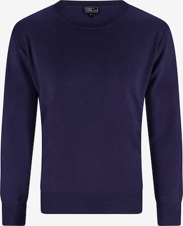 CASH-MERE.CH Neulepaita värissä sininen: etupuoli