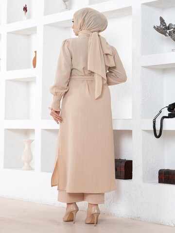MODAMIHRAM Tunika‌ in Beige
