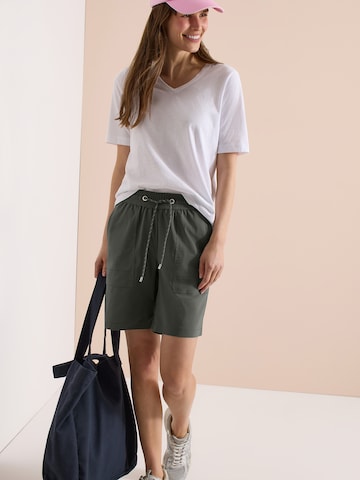 CECIL Loosefit Shorts in Grün
