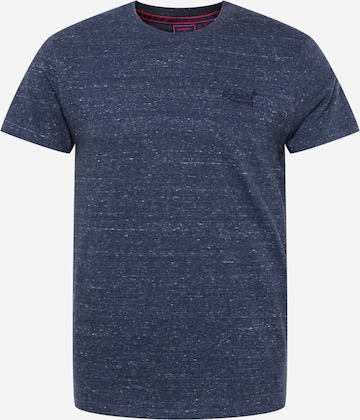 Superdry Shirt 'Vintage' in Blauw: voorkant