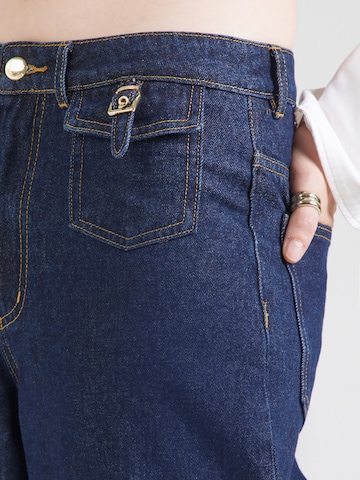 Hoermanseder Wide Leg Jeans in Blau