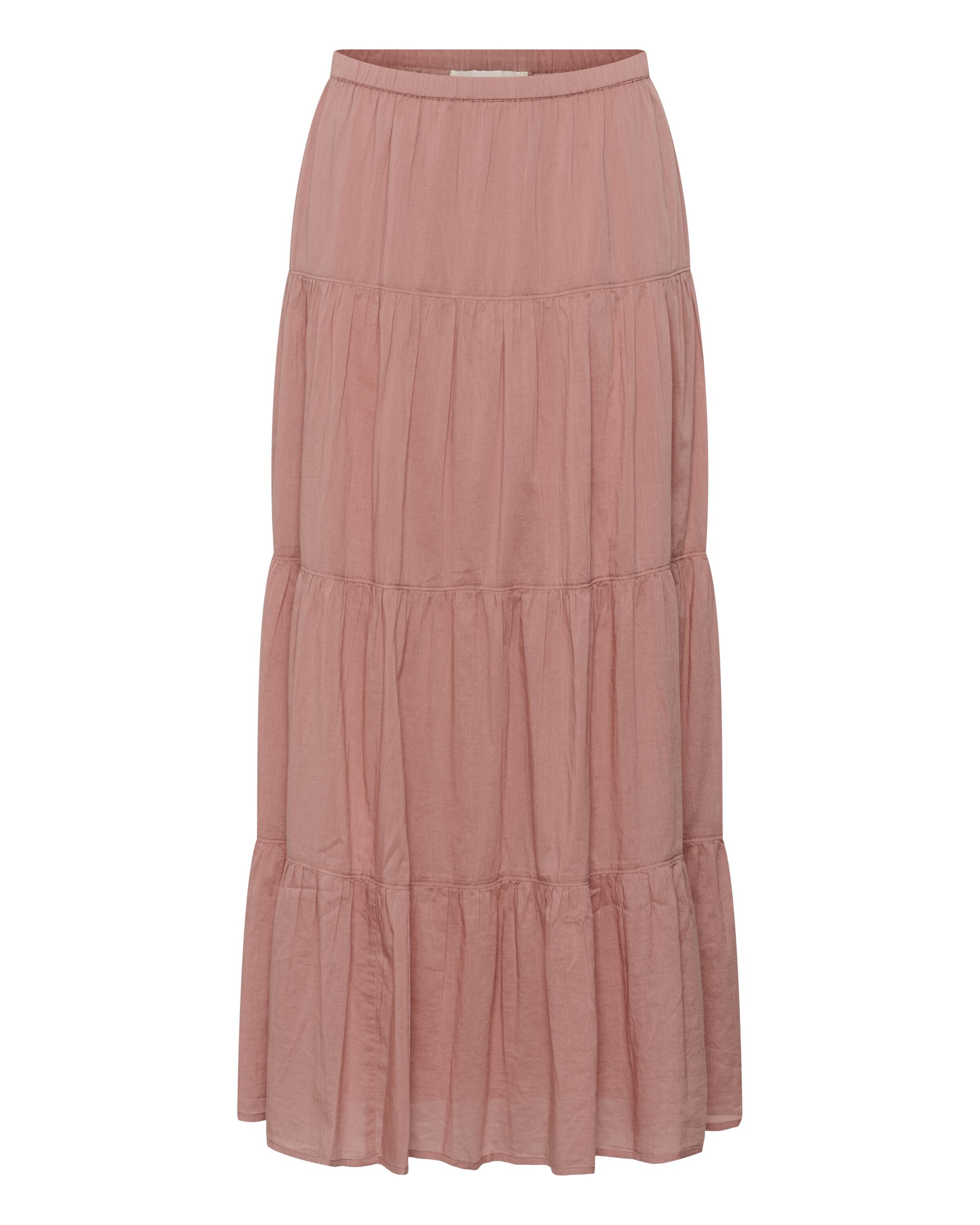 SOAKED IN LUXURY Rok 'SLRuna' in Roze: voorkant