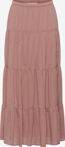 SOAKED IN LUXURY Rok 'SLRuna' in Roze: voorkant