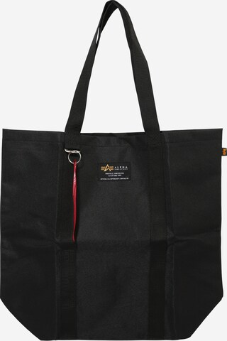 ALPHA INDUSTRIES Shopper in Schwarz