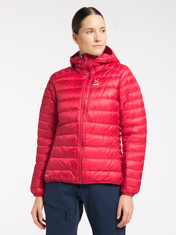 Haglöfs Outdoor Jacket 'Roc Down' in Red: front