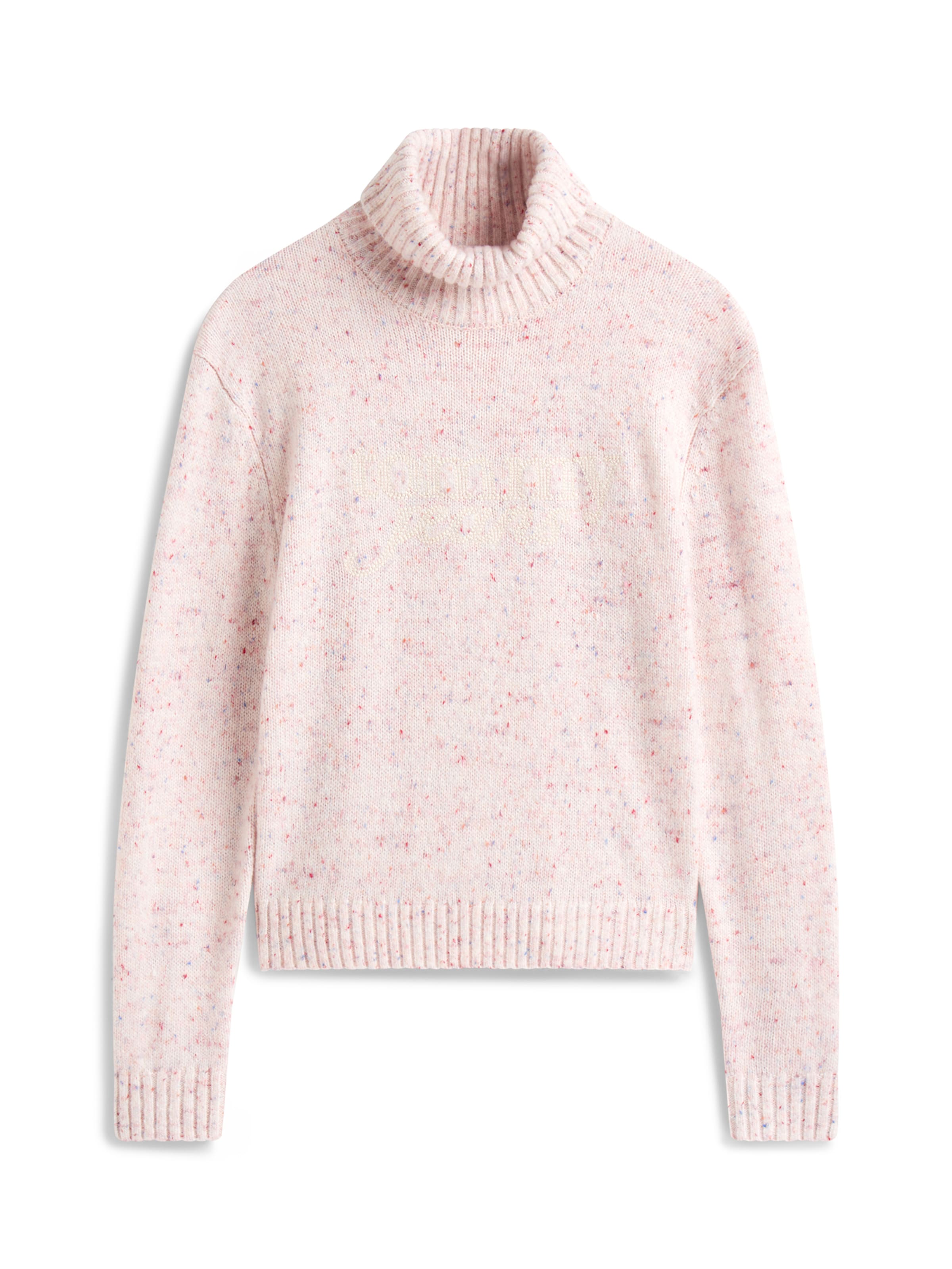 Tommy Jeans Svetr – bílá: přední strana