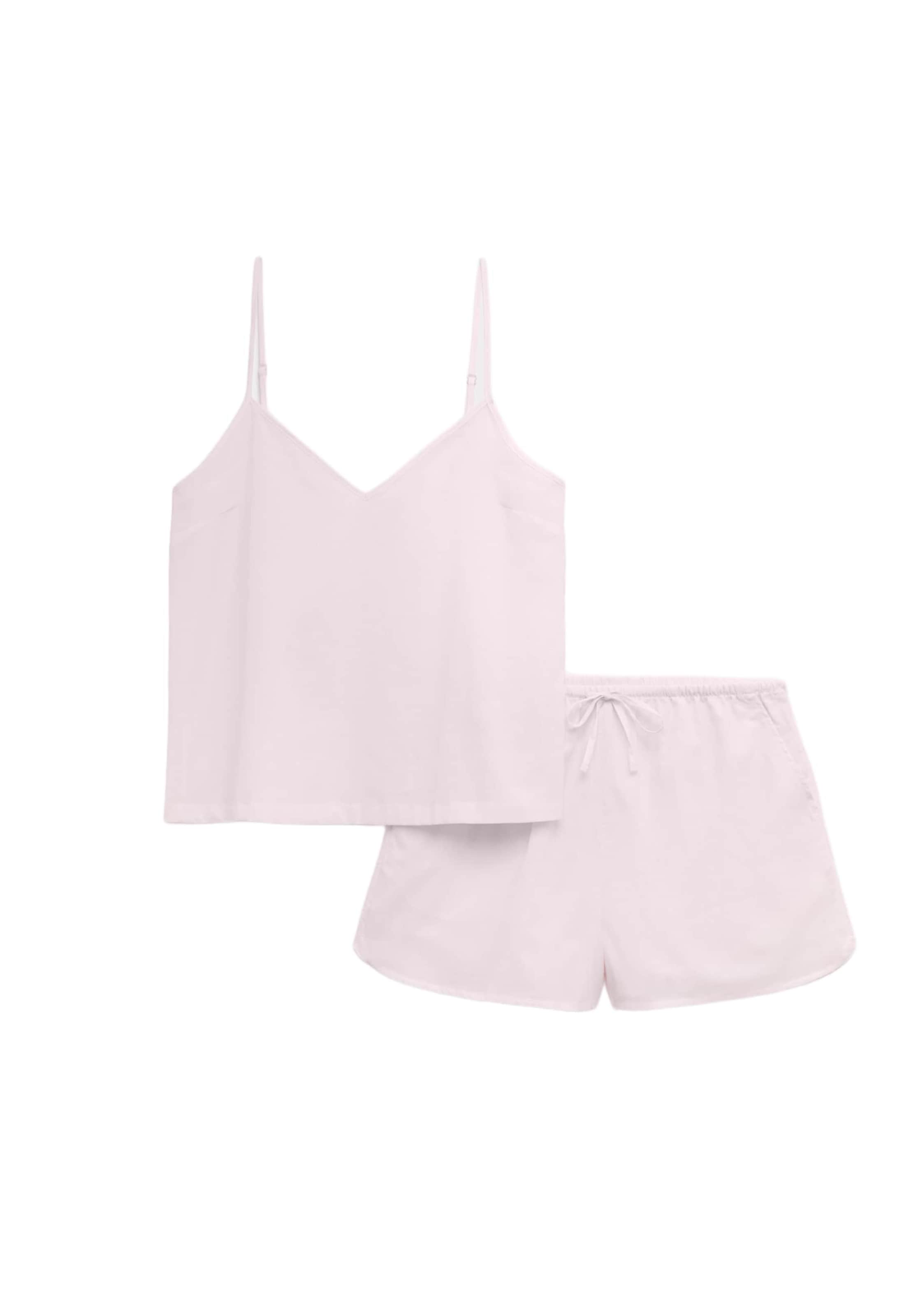 Marks & Spencer Pyjama in Roze: voorkant