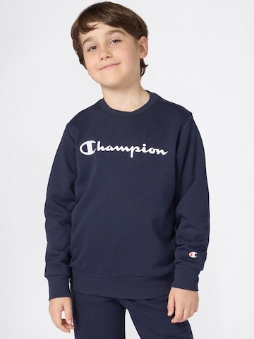 Champion Authentic Athletic Apparel Sweatshirt in Blauw: voorkant