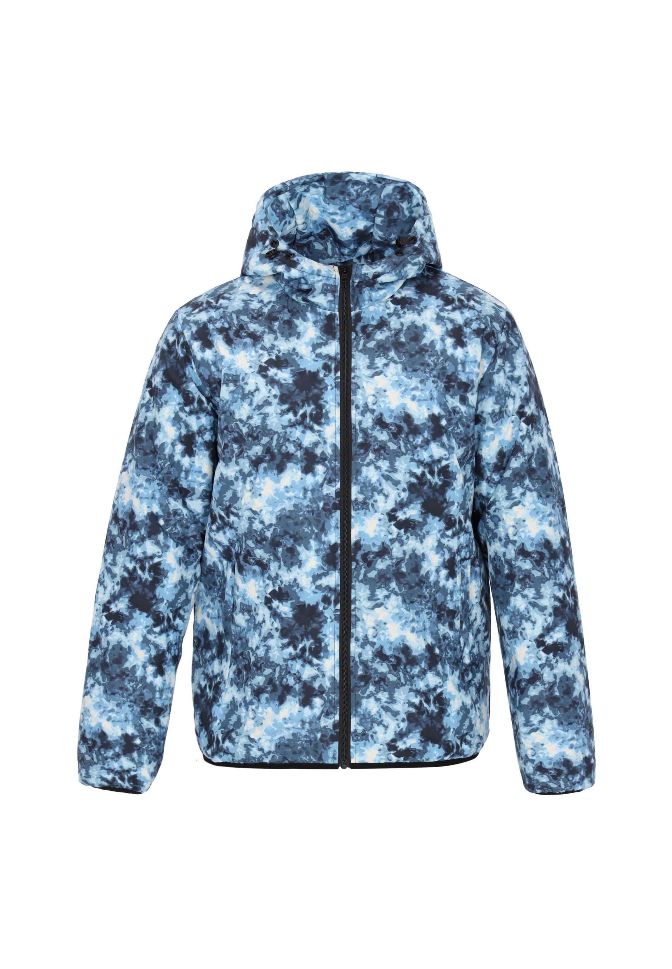 Mo ATHLSR Übergangsjacke in Blau: Vorderseite