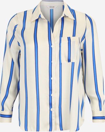 Camicia da donna di River Island Plus in blu: frontale