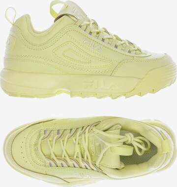 FILA Sneakers & Trainers in 36,5 in Yellow: front