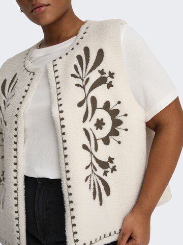 ONLY Carmakoma Bodywarmer in Wit