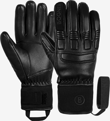 BOGNER Fingerhandschuhe 'Lidia' in Schwarz: predná strana