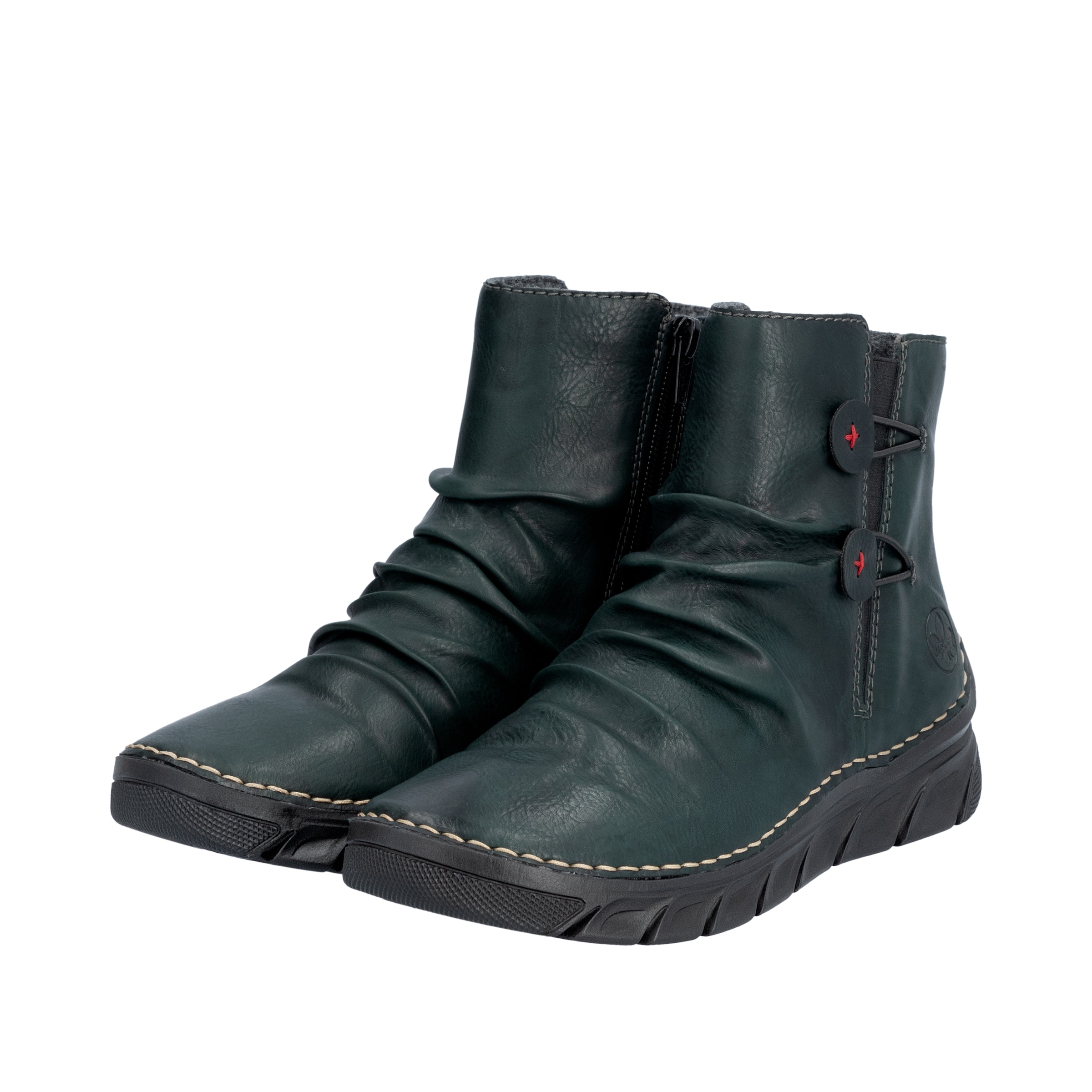 žalia Rieker Aulinukai