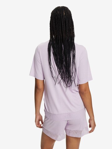 ESPRIT Pyjama in Lila