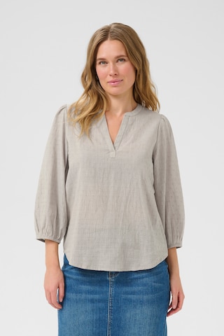 Kaffe Bluse 'KASjila' in Grau: Vorderseite