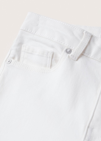 MANGO Flared Jeans 'Flare' in Weiß