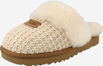 UGG Slippers in Beige: front