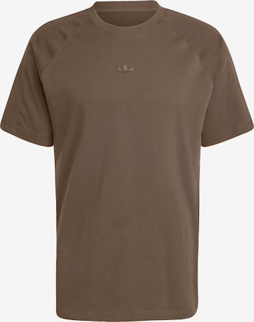 T-Shirt 'Premium Essentials' ADIDAS ORIGINALS en vert : devant