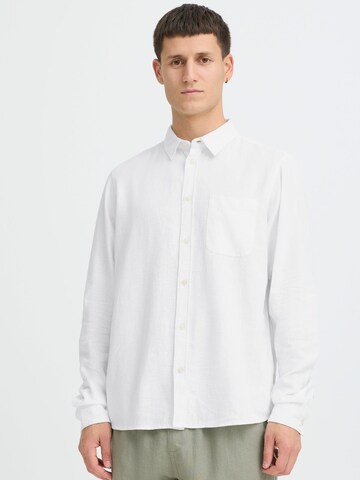 BLEND Regular fit Overhemd 'BHLinex' in Wit: voorkant