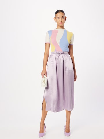 Max Mara Leisure Skirt 'FREDA' in Purple