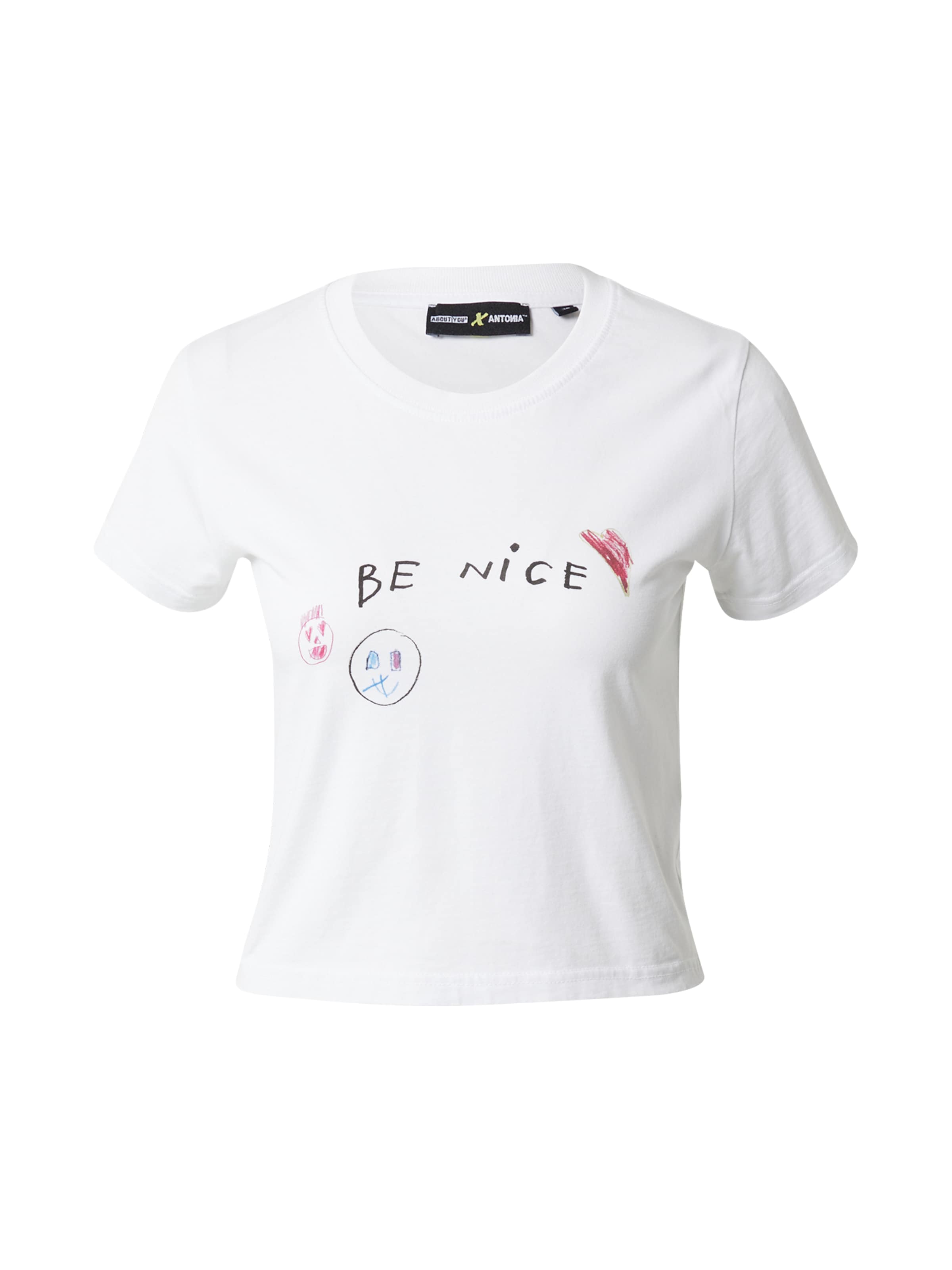 ABOUT YOU x Antonia Shirt 'Allie' in White: front