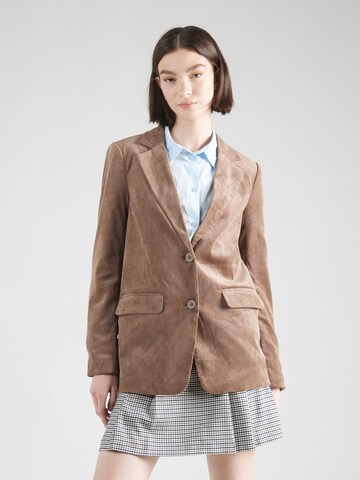 VILA Blazer in Brown: front