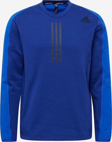 Sweat de sport ADIDAS SPORTSWEAR en bleu : devant