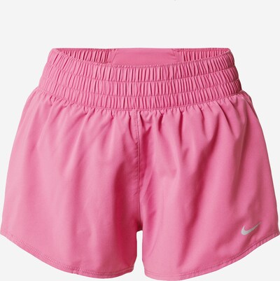 NIKE Pantalon de sport en gris / rose, Vue avec produit