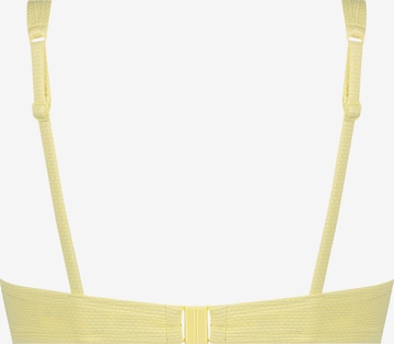 Hunkemöller Triangle Bikini Top in Yellow
