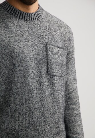 Pull-over 'Leroi' Dstrezzed en gris