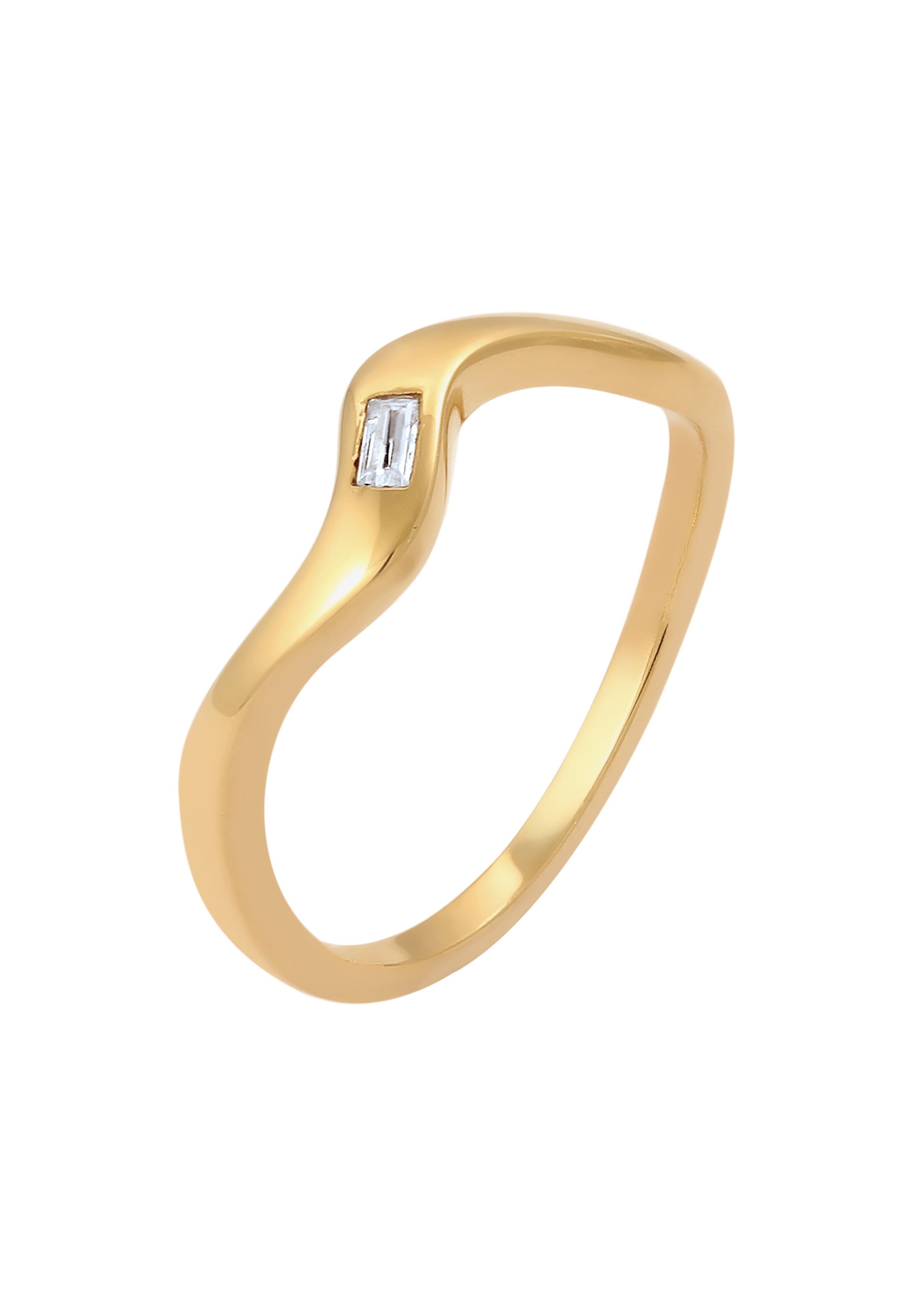 ELLI PREMIUM Ring in Goud: voorkant