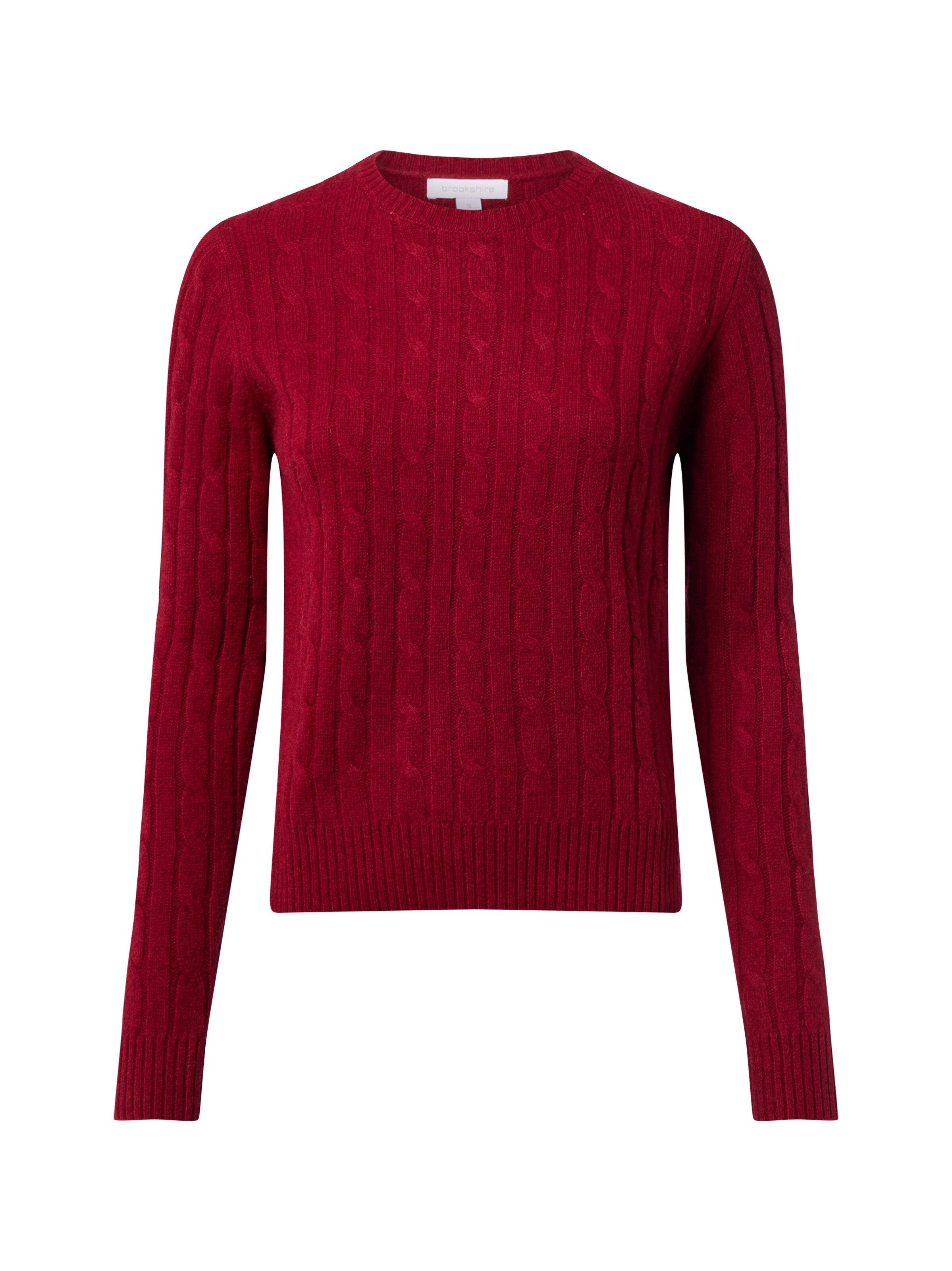 Brookshire Sweater in Red: front